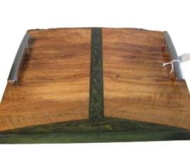 <span style="font-size: 25px;">Ambrosia Maple And Epoxy Serving Tray