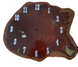 <span style="font-size: 25px;">
Large Cherry Clock</span>